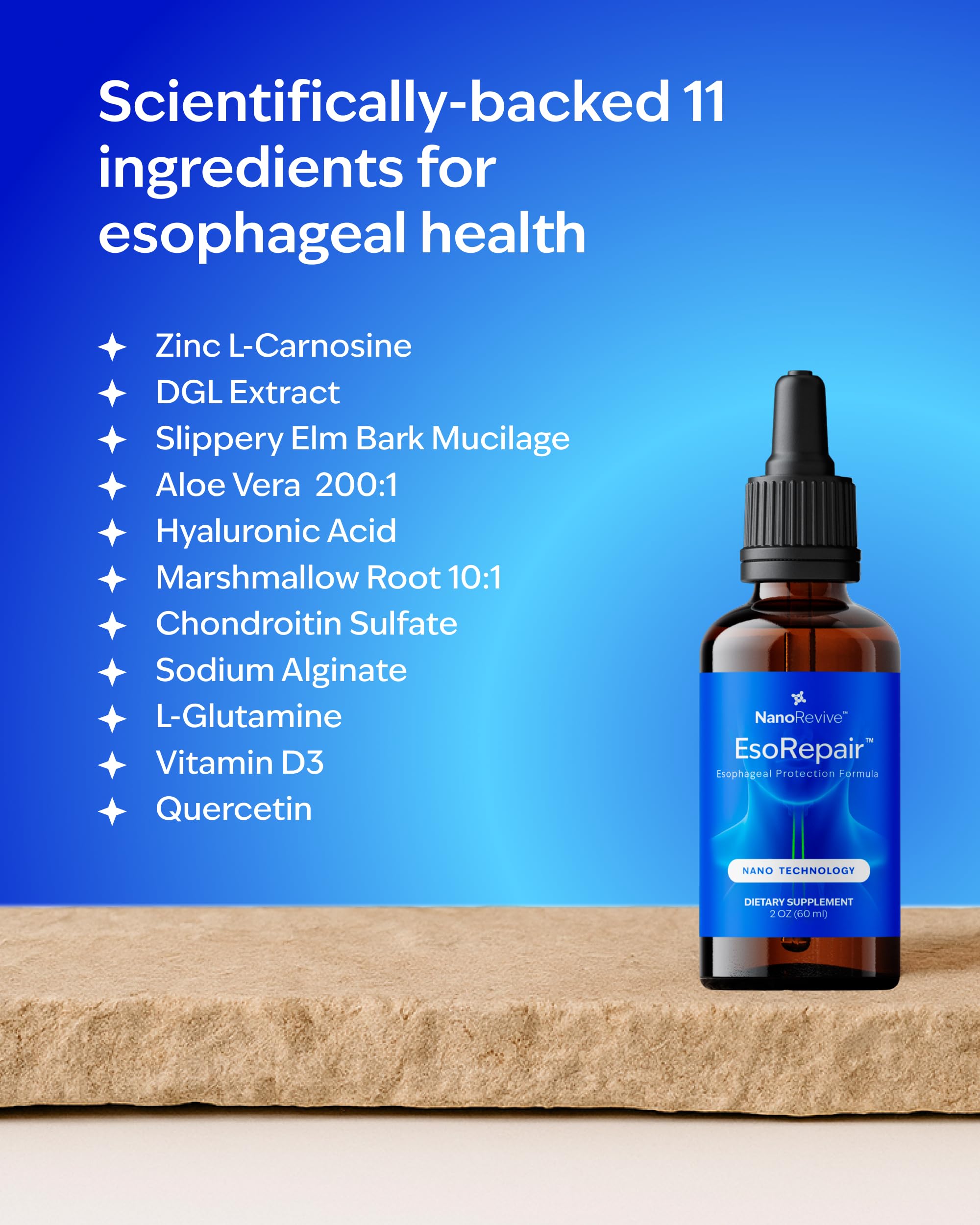EsoRepair Nano Esophageal Health Supplement | Digestive

