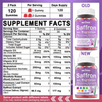 Happy Saffron Gummies Mood & Focus - Vegan

