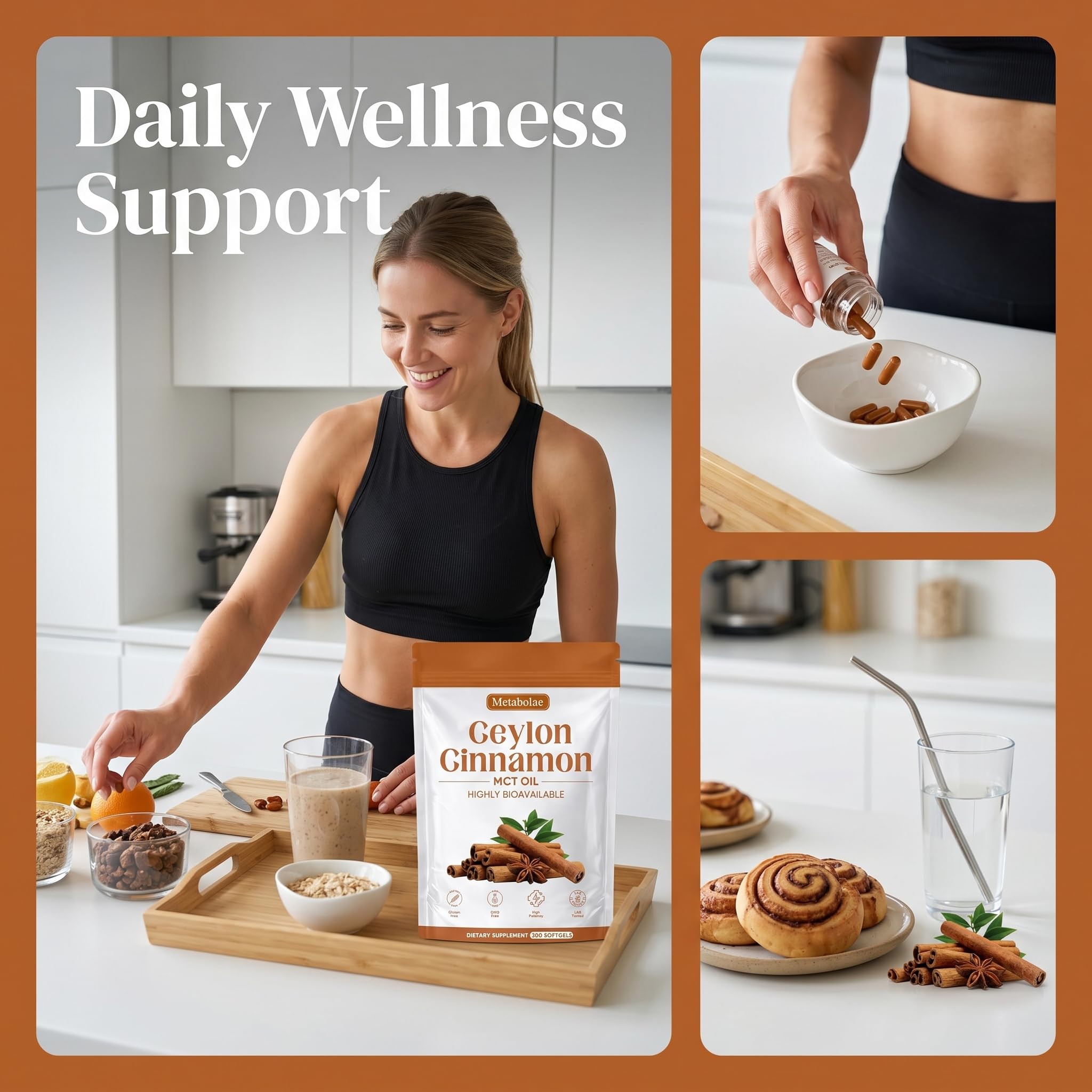 Metabolae Ceylon Cinnamon Dietary Supplement | Wellness

