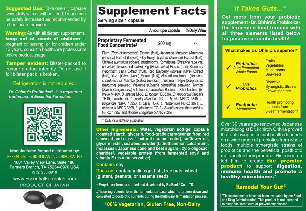 Dr. Ohhira's Probiotics Original Formula - Full Spectrum

