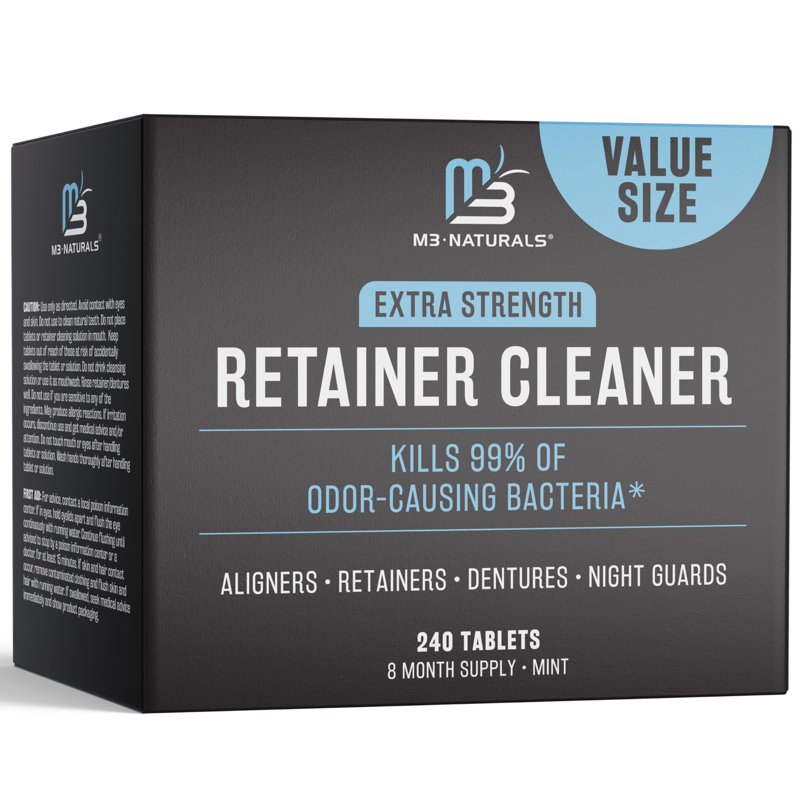 M3 Retainer and Denture Cleansers for Removable Appliances

