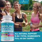 Liberty Lifestyle Immune Defense 8-in-1 Capsule

