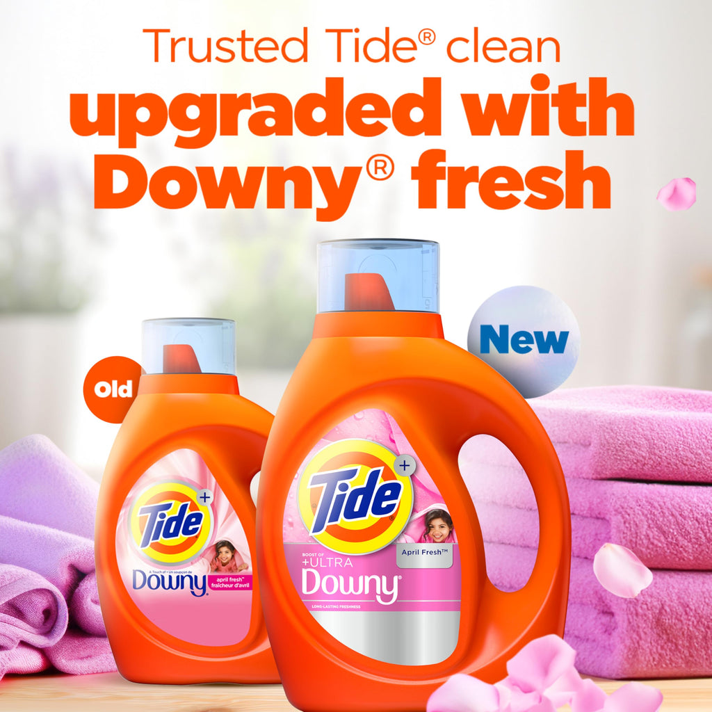 Tide Plus Downy Liquid Detergent April Fresh Scent

