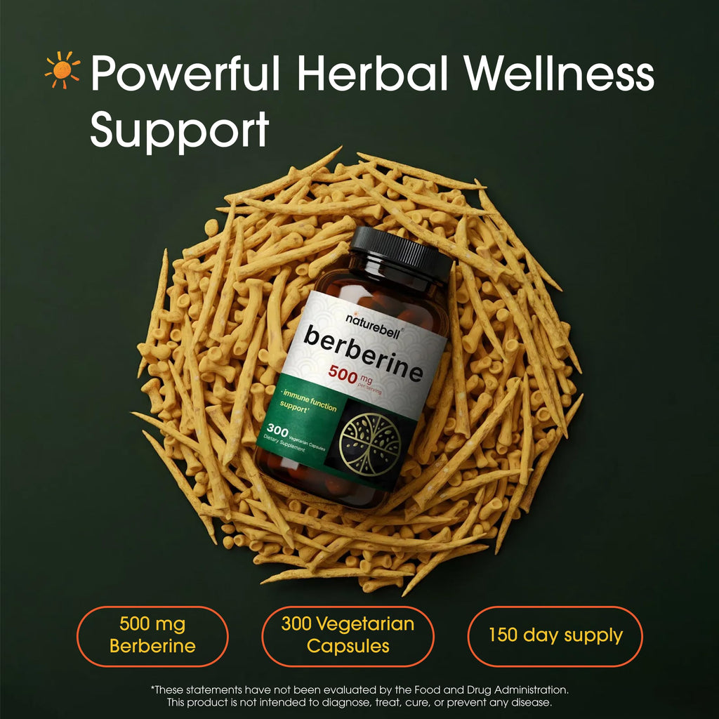 NatureBell Berberine Supplement | Plant-Based Wellness

