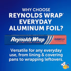 Reynolds Wrap Aluminum Foil Roll - Easy Tear Edge

