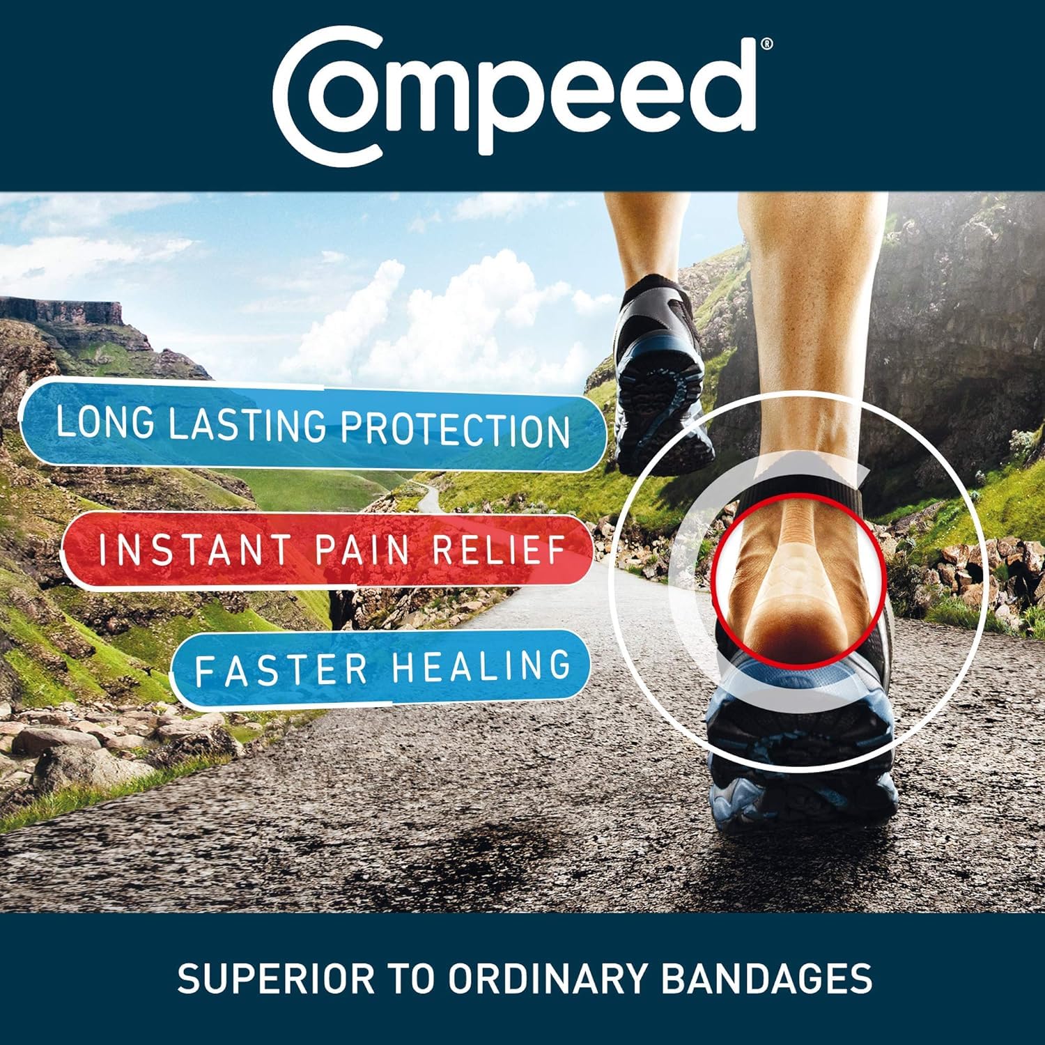 Compeed Advanced Blister Pads | Hydrocolloid Cushions

