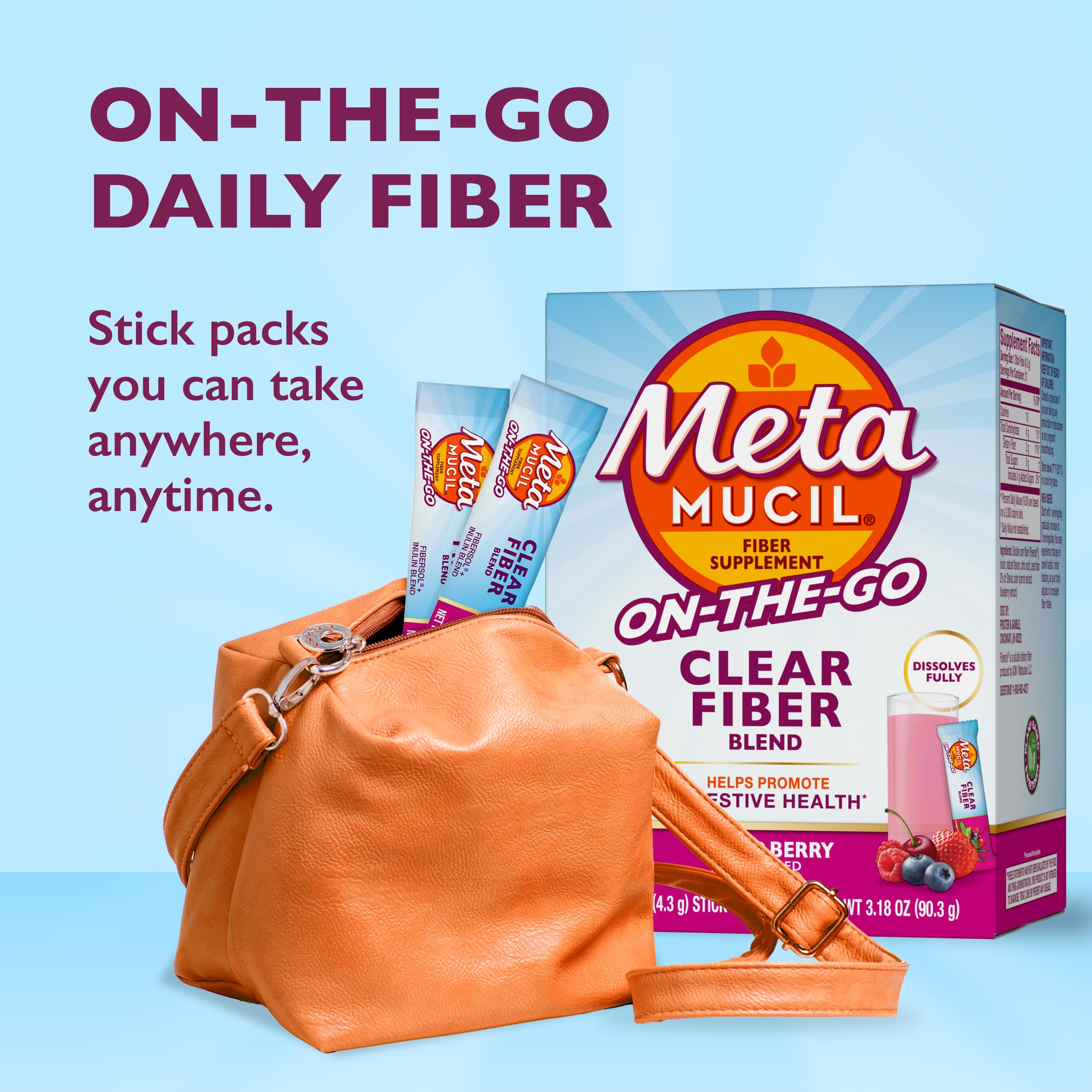 Metamucil Plant-Based Fiber Supplement

