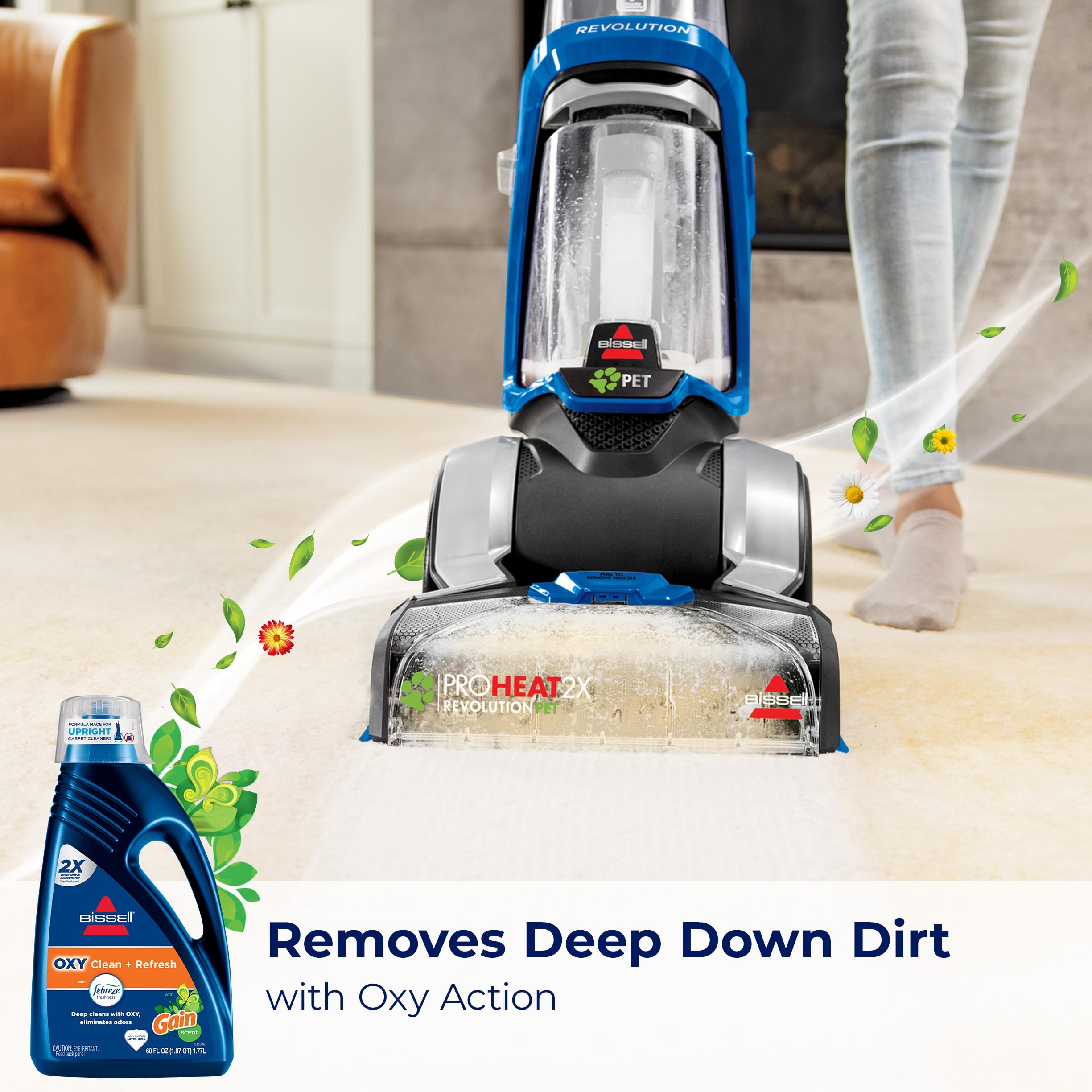 Bissell Febreze Gain Oxy Carpet Cleaner Solution

