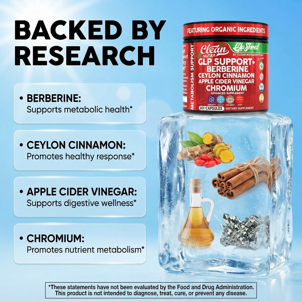 Clean Nutra Digestive Health Berberine Cinnamon

