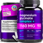 Magnesium Glycinate Chelated with Aloe & D3 | Absorption

