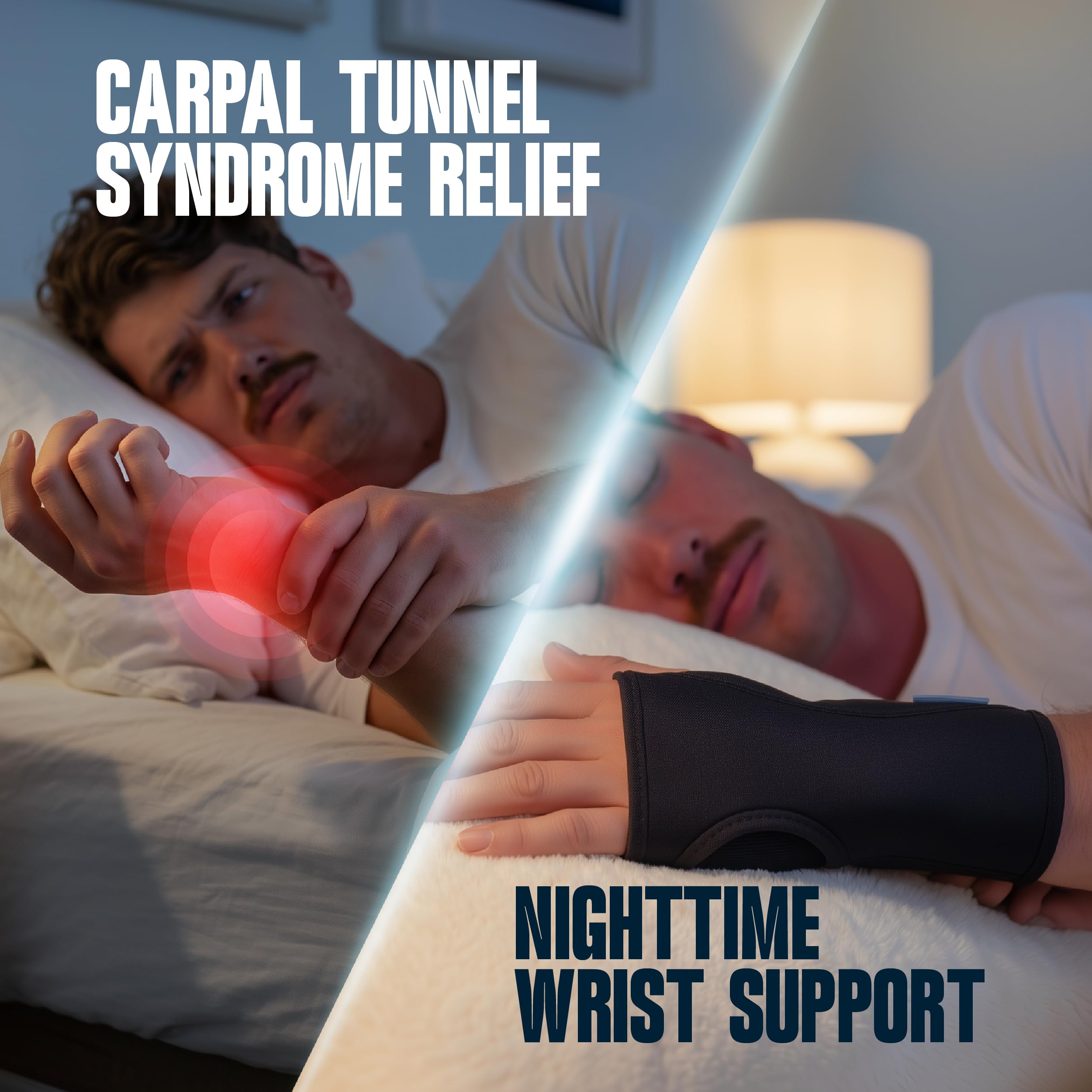 ComfyBrace Nighttime Wrist Brace for Carpal Tunnel

