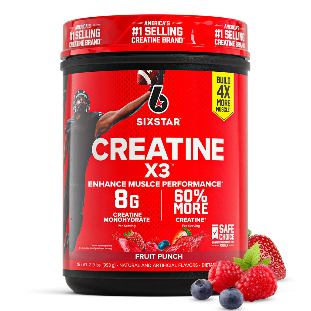 Six Star Creatine Powder for Muscle Performance

