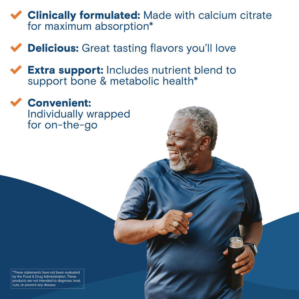 Bariatric Fusion Calcium Citrate Chews with Vitamin D3 | Sugar Free

