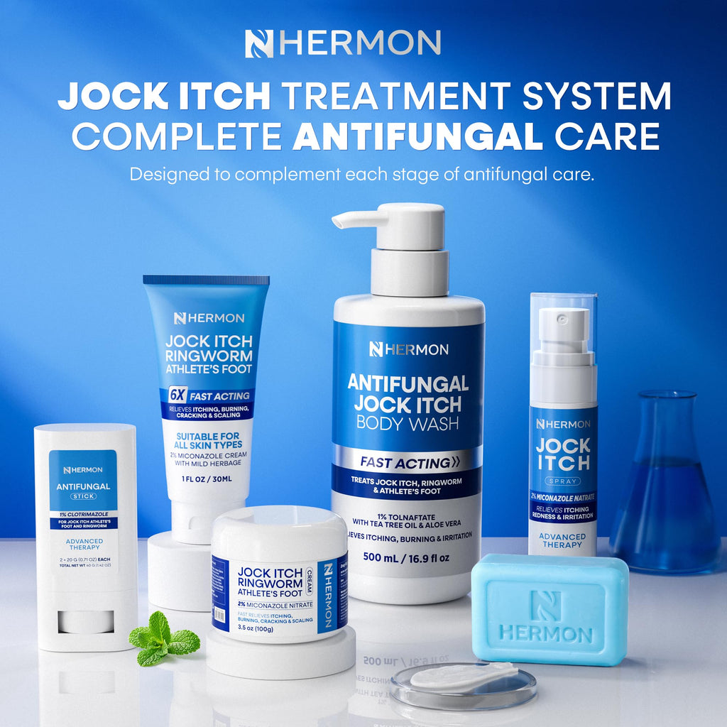Hermon Jock Itch Cream – Ringworm & Athlete's Foot

