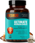 FreshCap Organic Mushroom Supplement - 12:1 Extract

