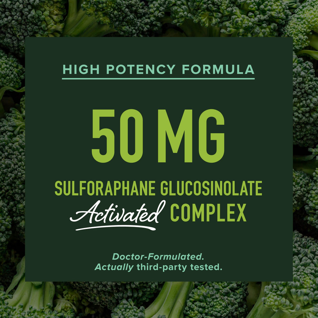 Sulforaphane Broccoli Sprouts Supplement NRF2 Activation

