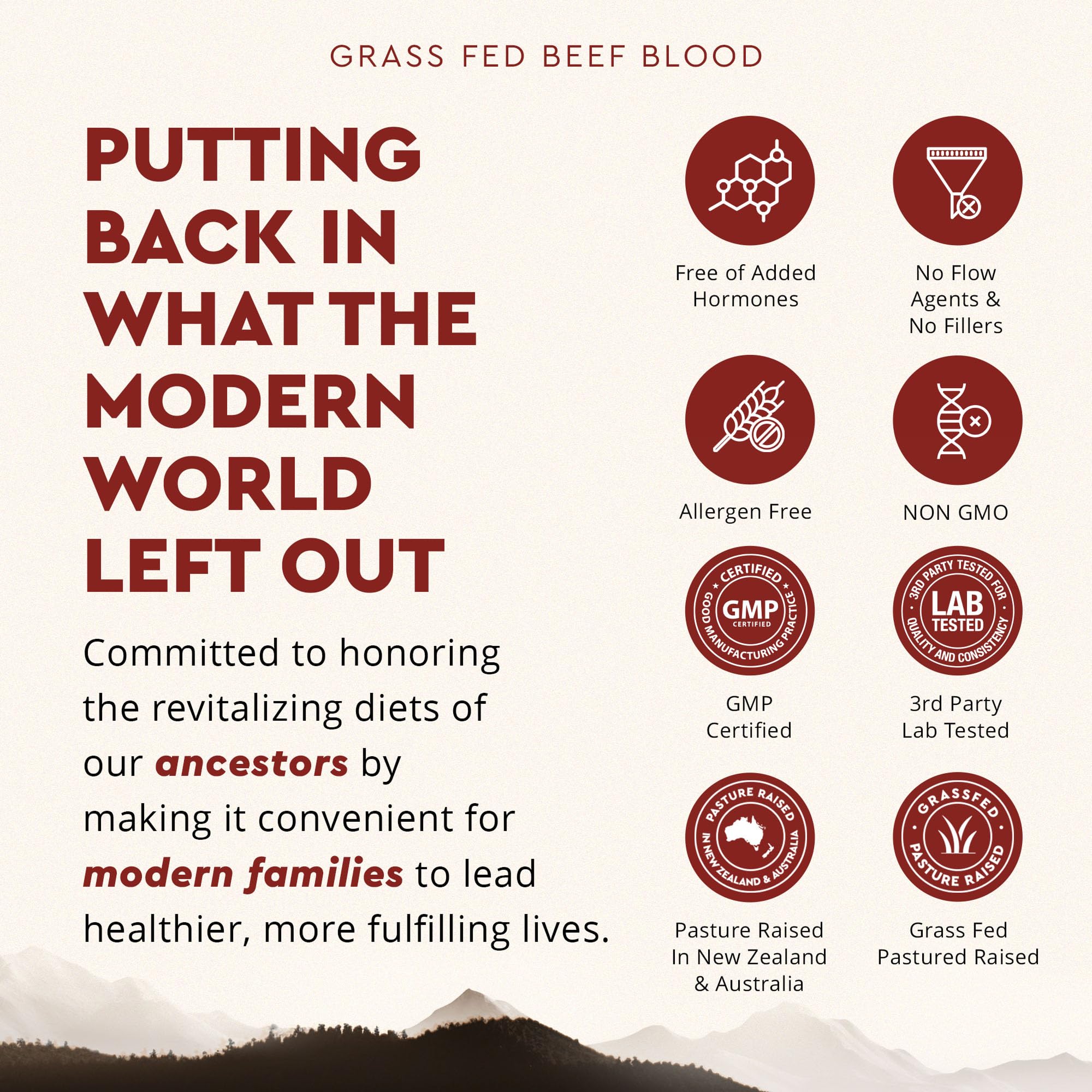 Ancestral Supplements Blood is Blood Liver Spleen Formula

