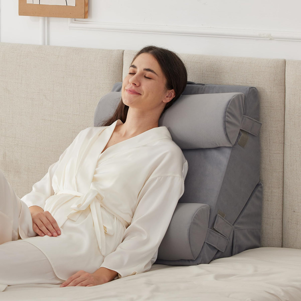 Ruqmuis 3-Piece Wedge Pillow Set for After Surgery
