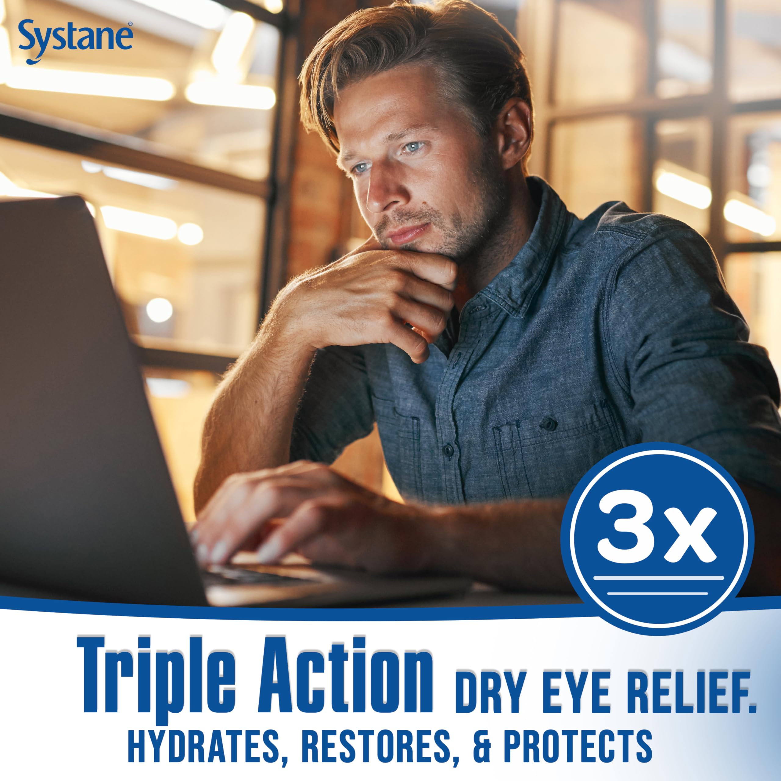 Eye Drops Systane PRO PF Preservative-Free for Dry Eyes

