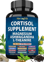 StrongVit Cortisol Support Supplement with Magnesium

