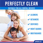 Breelex Retainer Cleaner Tablets for Dentures & Aligners


