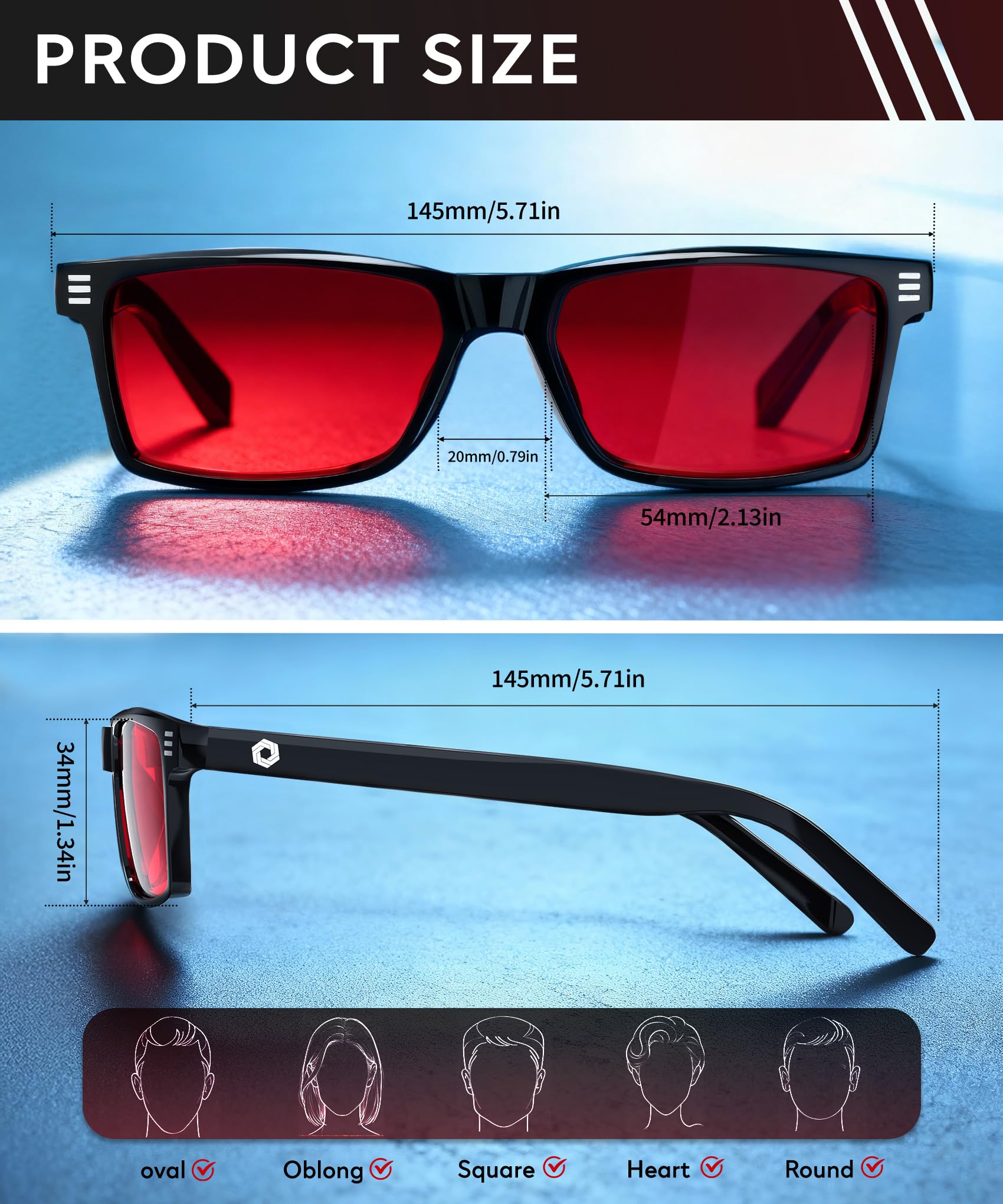 ANYLUV Computer Glasses for Screen Use | Eye Protection

