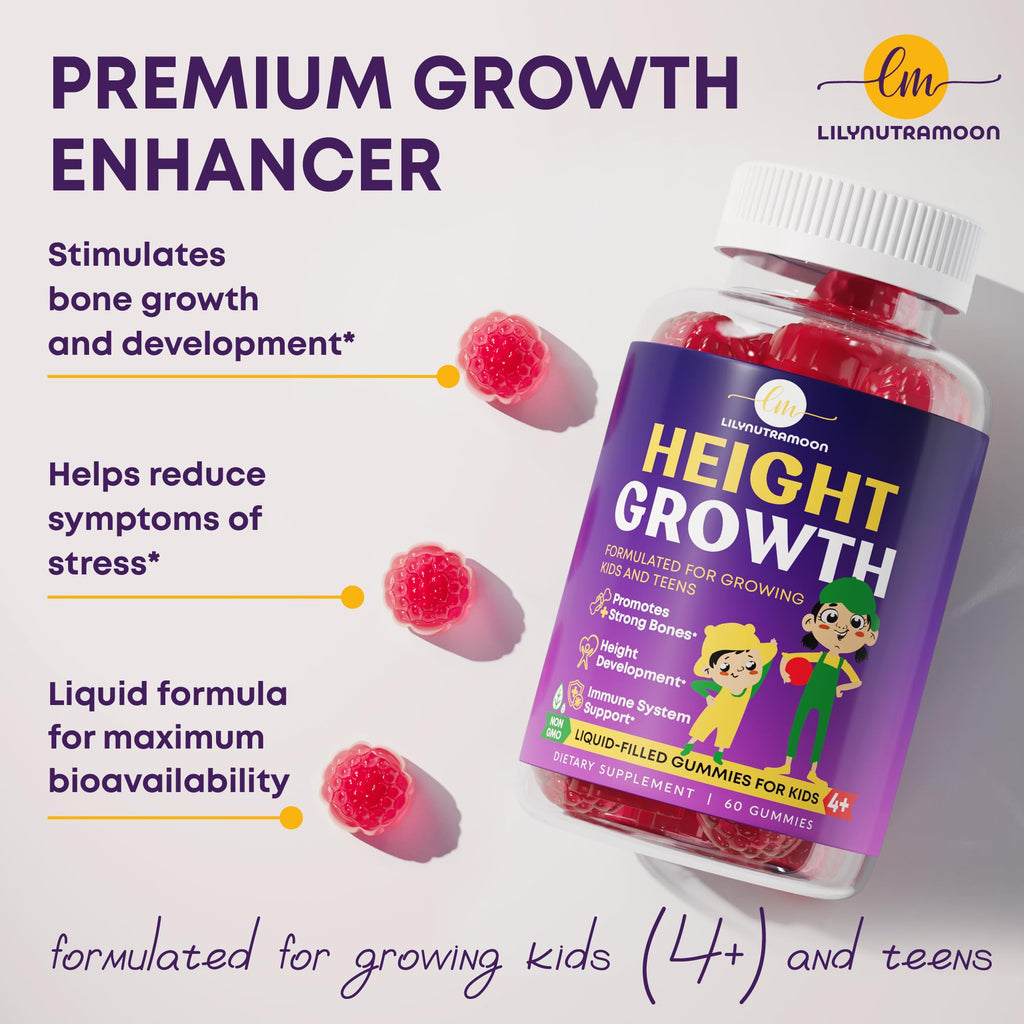 Kids Growth Multivitamin Gummies for Bone Support

