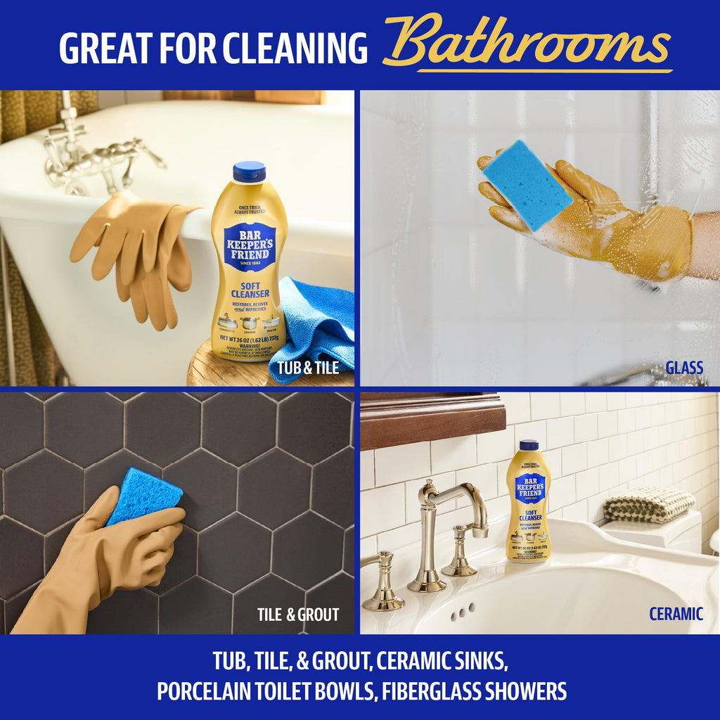 Bar Keepers Friend Soft Cleanser Liquid|Multisurface Cleaner

