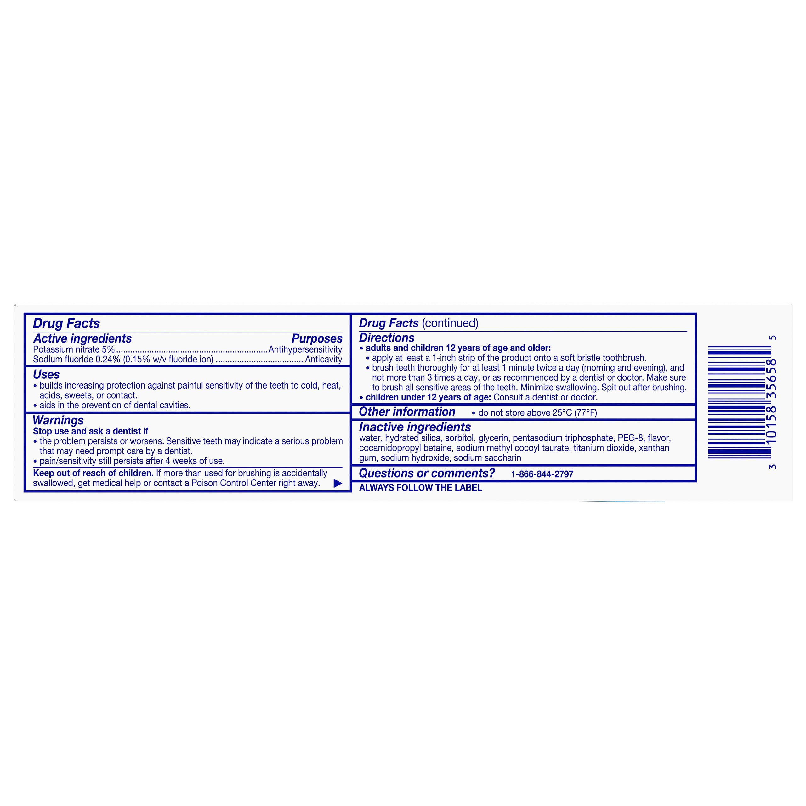 Sensodyne Extra Whitening Toothpaste for Sensitive Teeth

