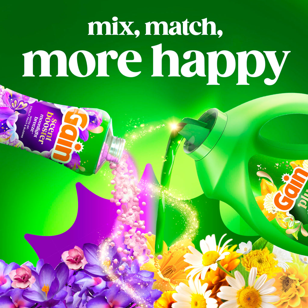 Gain Plus Liquid Laundry Detergent with Oxi Original Scent

