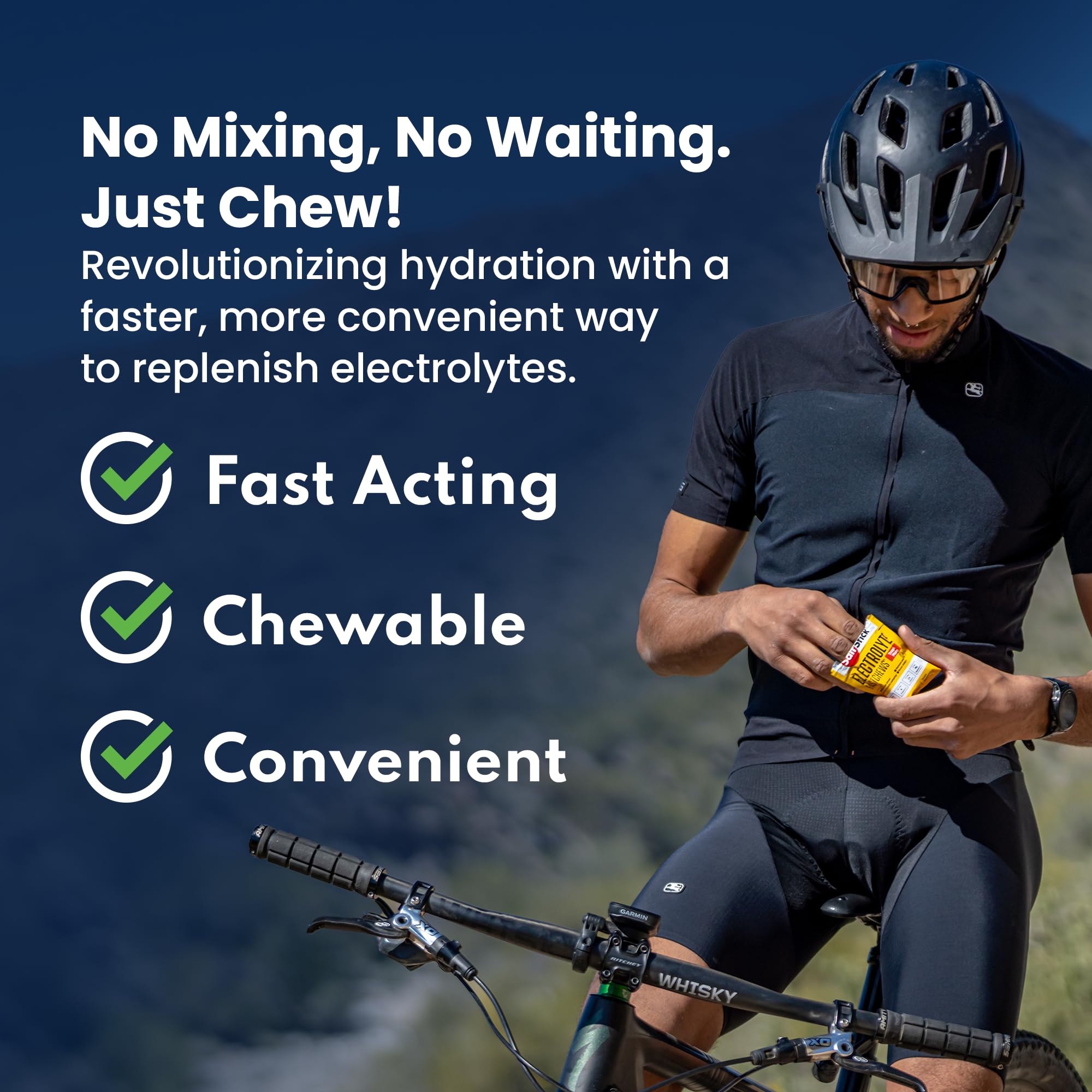 SaltStick Electrolyte FastChews Chewable Hydration Tablets

