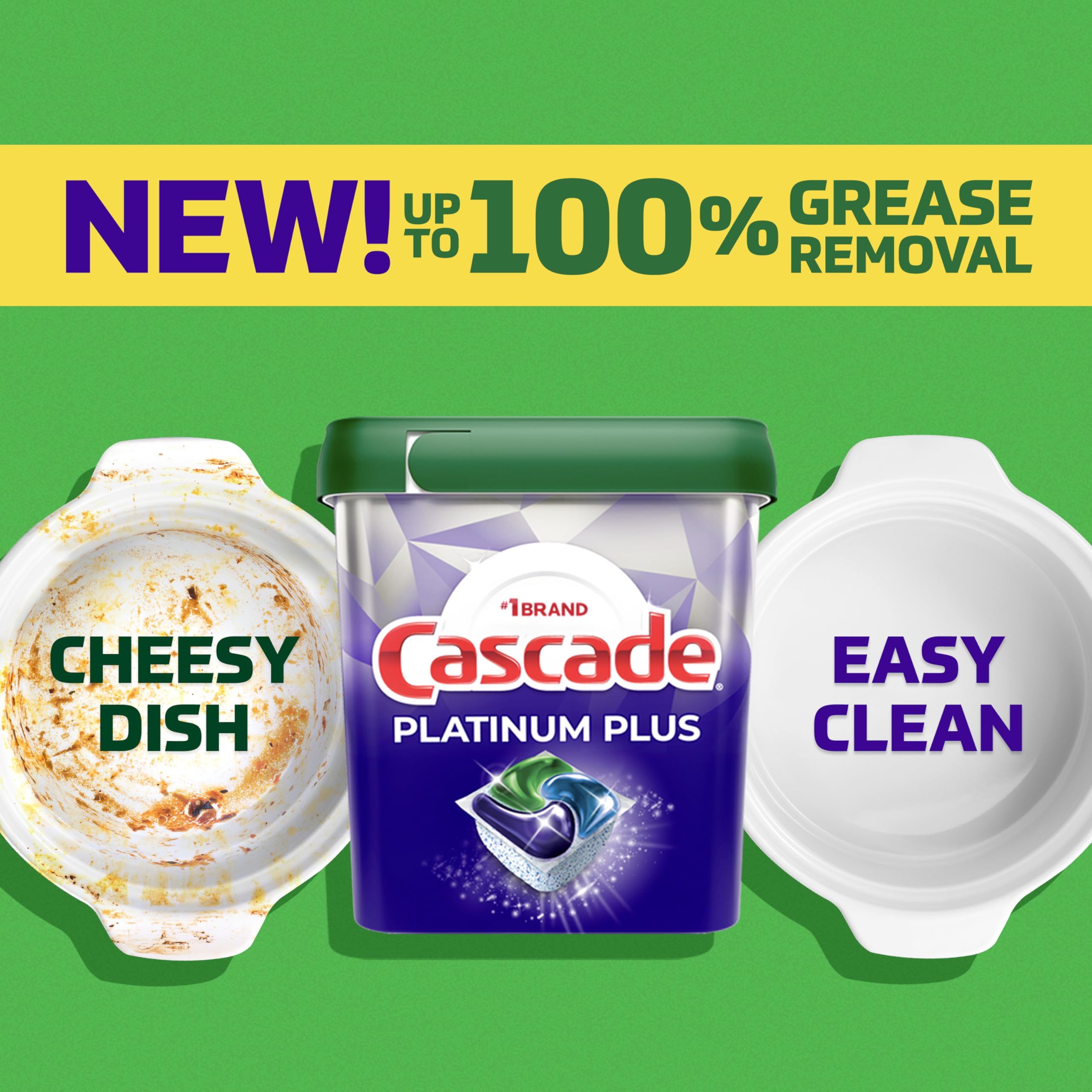 Cascade Platinum Plus Dishwasher Pods Fresh Detergent

