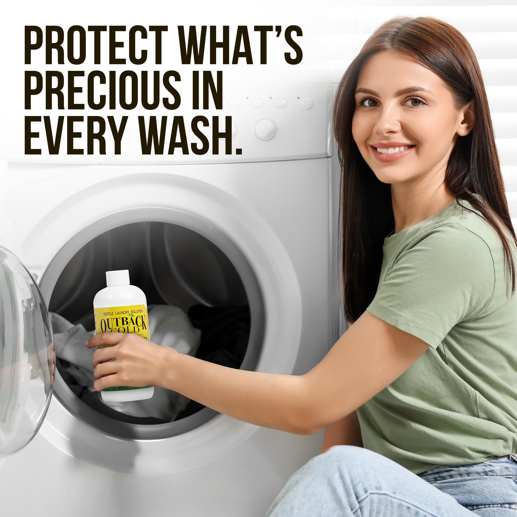Outback Gold Wool Wash - Plant-Based Detergent for Delicates

