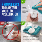 GuruNanda Teeth Whitening Kit with LED Light

