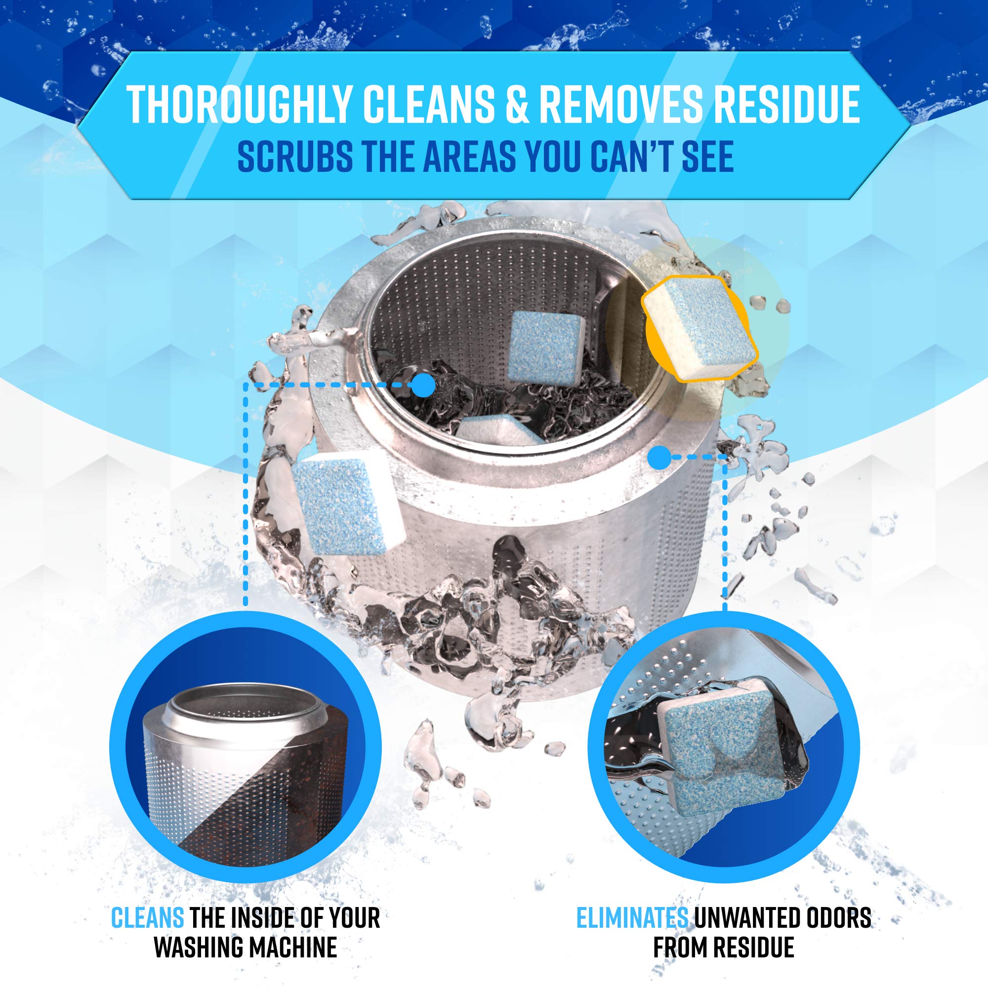 ACTIVE Cleaning Tablets Bundle for Washer & Dishwasher

