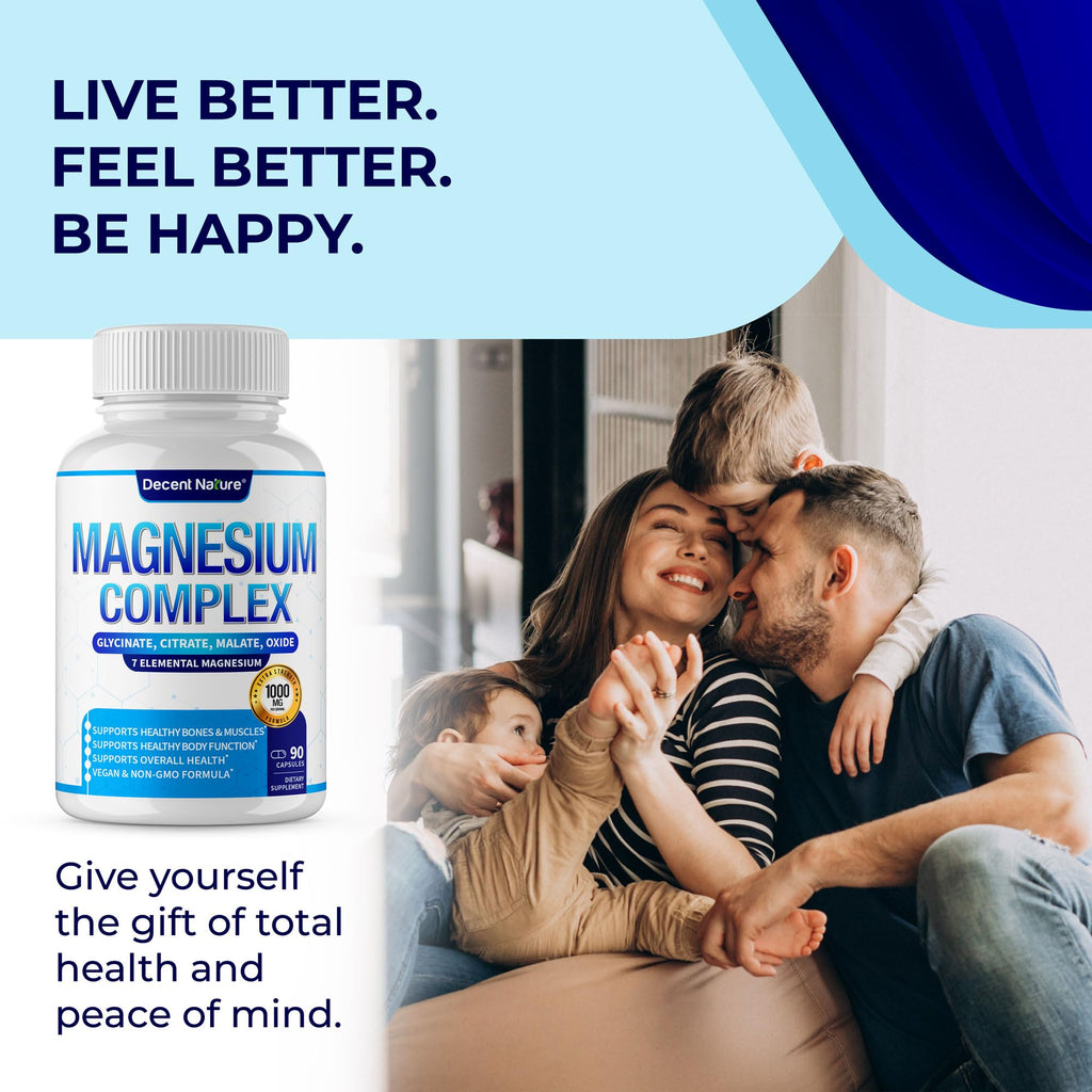 Decent Nature Magnesium Complex - Full-Spectrum Magnesium


