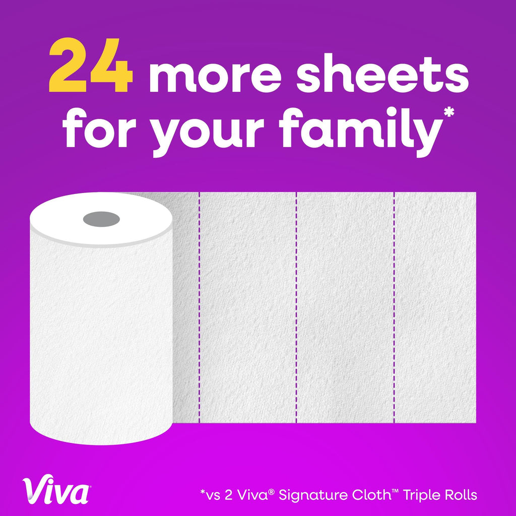Viva Signature Cloth Paper Towels | Soft & Durable

