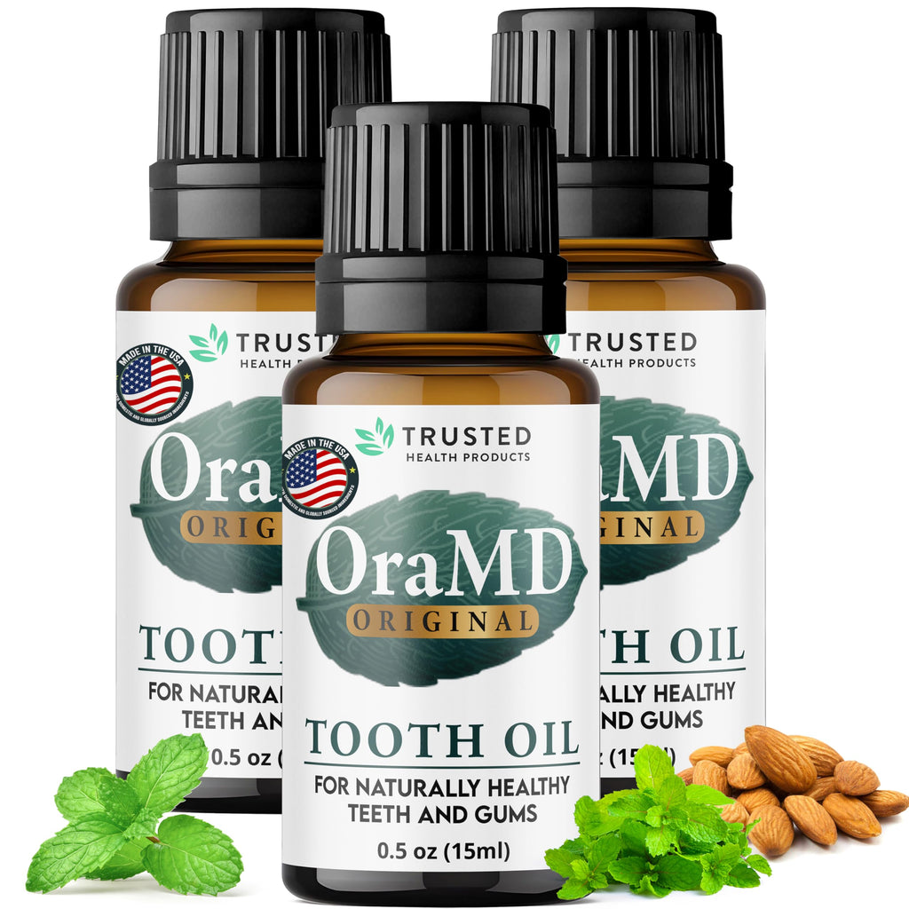 OraMD 4-in-1 Original Strength Tooth Oil