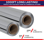 Aluminum Foil - Commercial Grade for Kitchen Use

