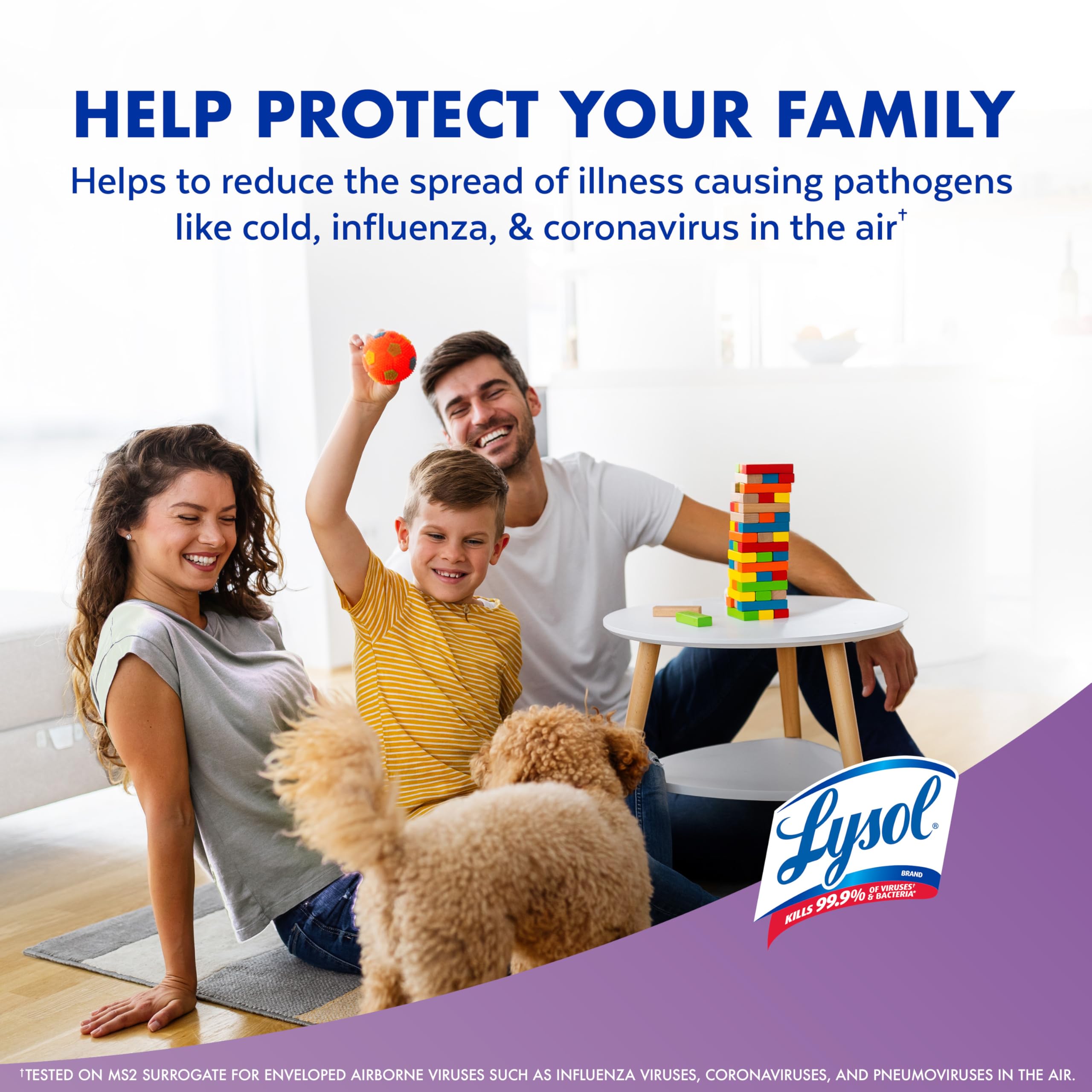 Lysol Air Sanitizer Odor Eliminator for Home & Office

