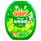 Gain Flings Liquid Laundry Pacs | Odor Defense

