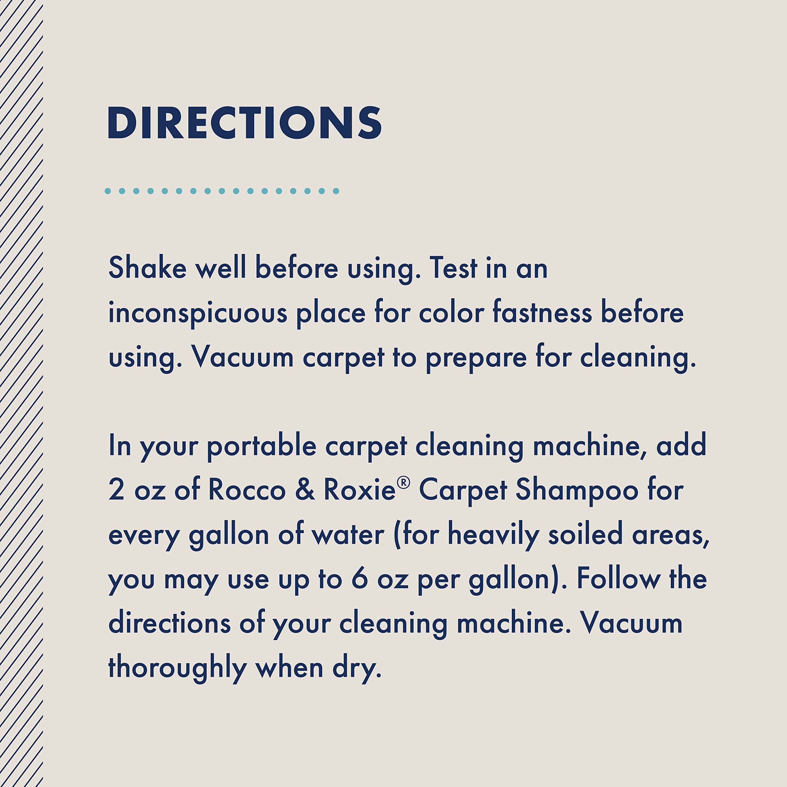 Rocco & Roxie Carpet Cleaner Solution - Pet Stain Remover

