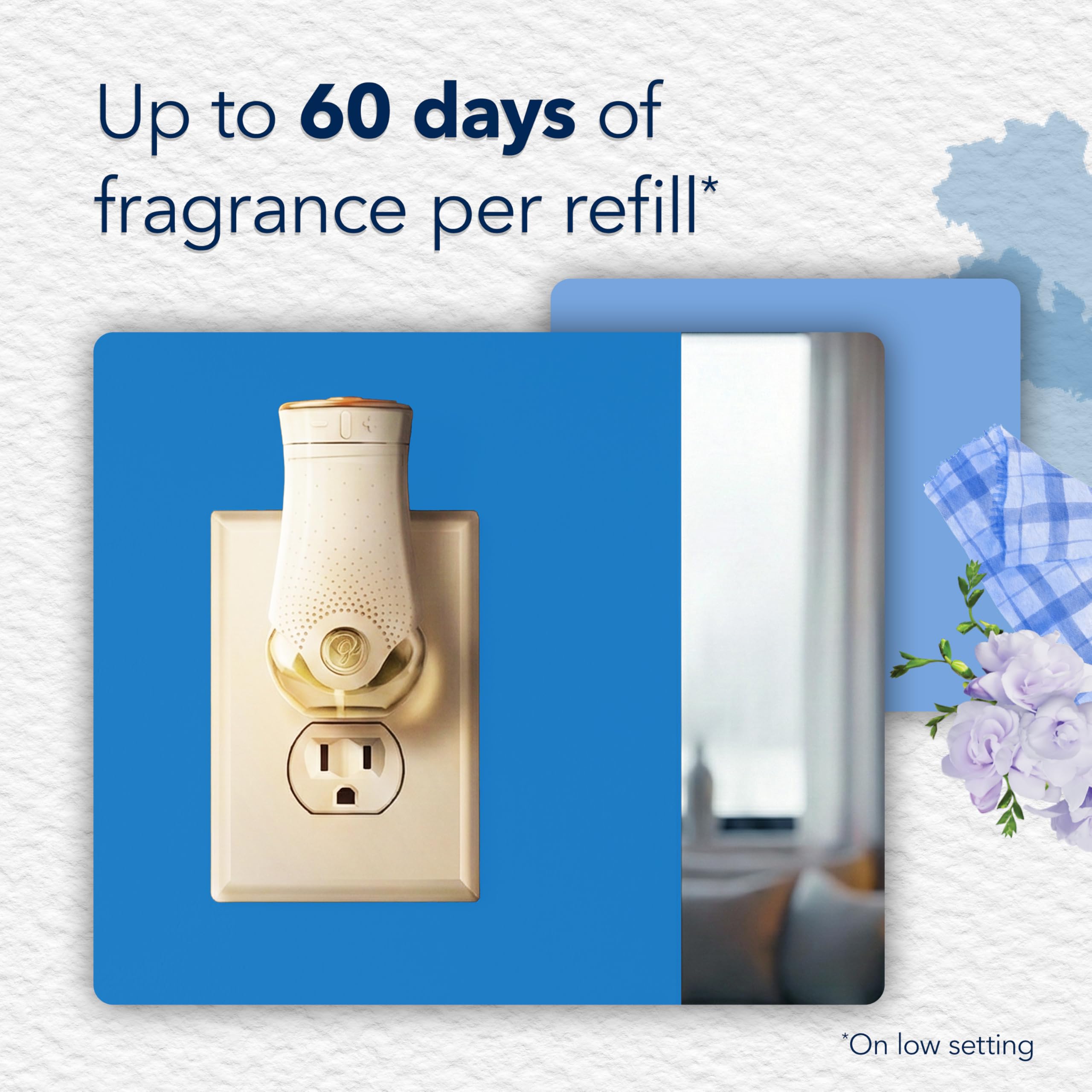 Glade PlugIns Refill Air Freshener with Essential Oils

