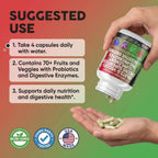 Clean Nutraceuticals Fruits & Veggies Superfood Probiotics

