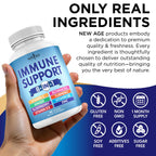 New Age 8 in 1 Immune Support Capsules | Echinacea & D

