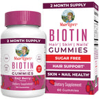 MaryRuth's Organics Biotin Gummies - Sugar Free Hair Skin Nails


