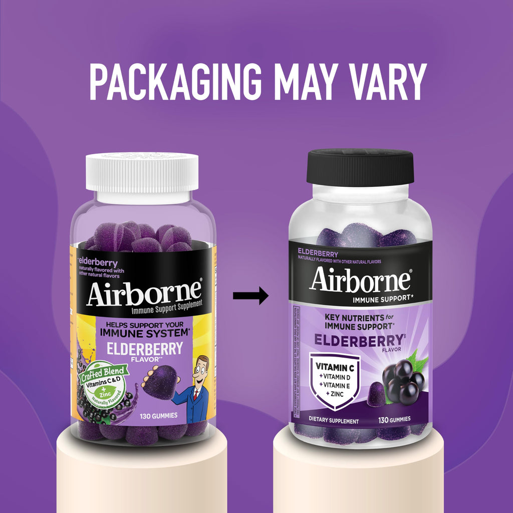 Airborne Elderberry Gummies with Zinc & Vitamin C

