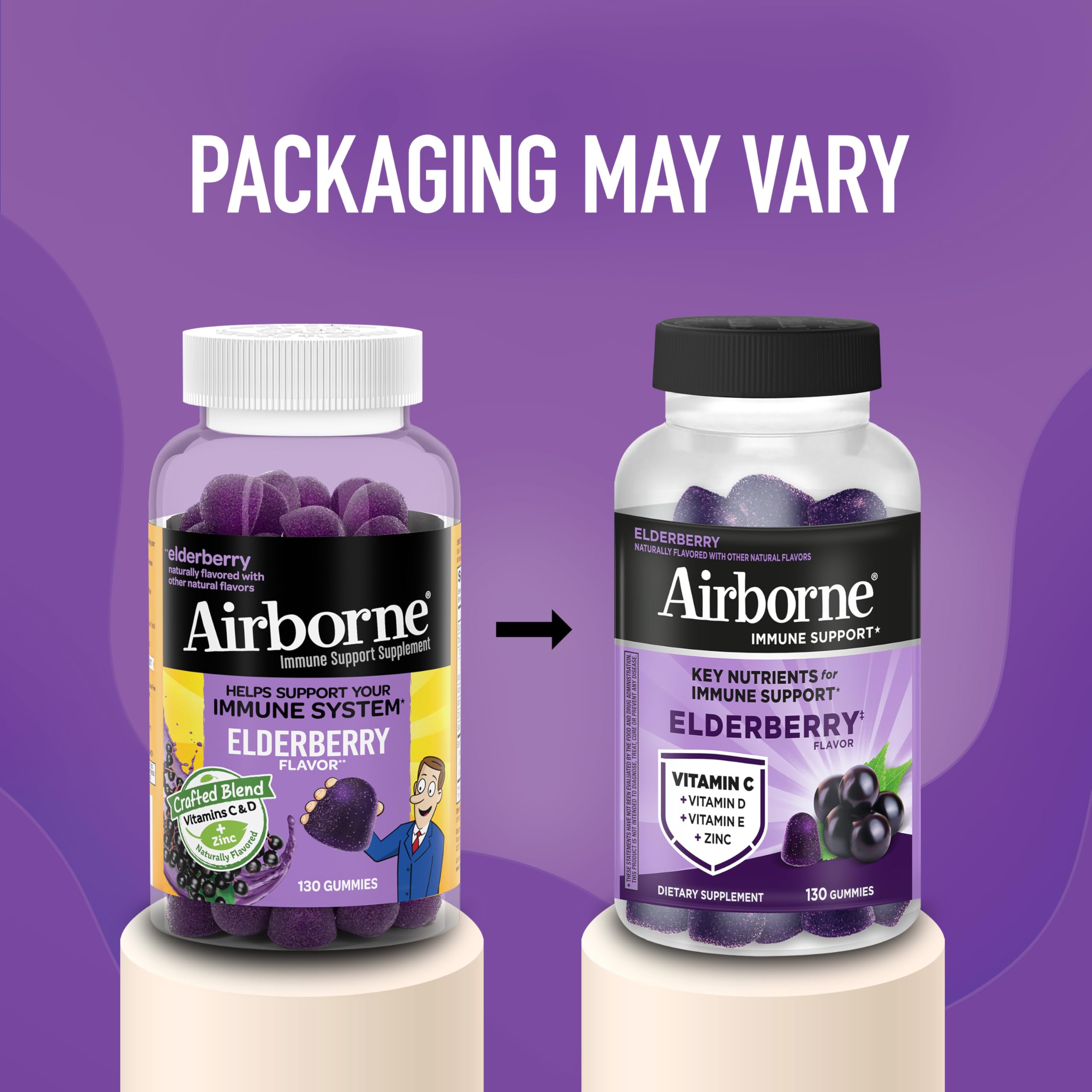 Airborne Elderberry Gummies with Zinc & Vitamin C

