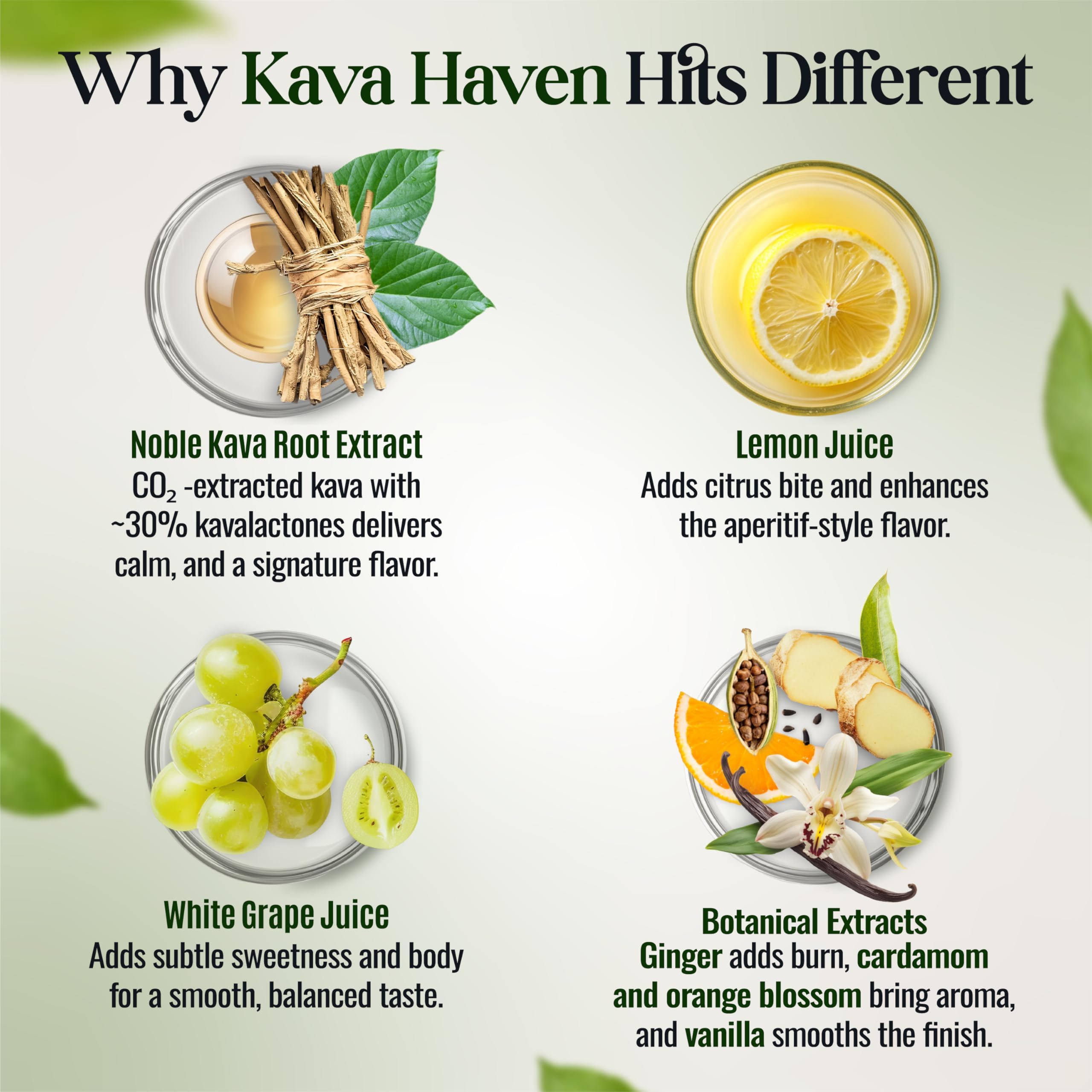 Kava Haven Non Alcoholic Spirit Lemon Ginger 750mL

