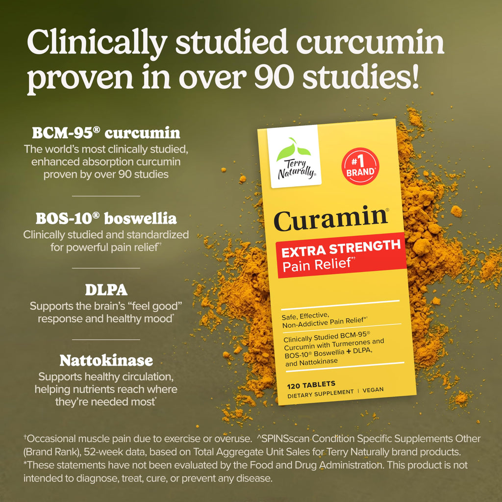 Curamin Extra Strength Pain Relief | Terry Naturally

